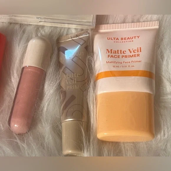 🌞NEW🌞Women’s Ulta Beauty Blush and Primer Set with Brown and Cream Tones - Picture 4 of 5